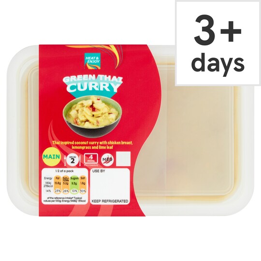 Heat & Enjoy Green Thai Chicken Curry 425G