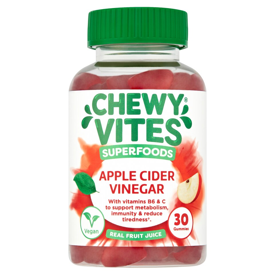 Chewy Vites Superfoods Apple Cider Vinegar Fruit Gummies 30s