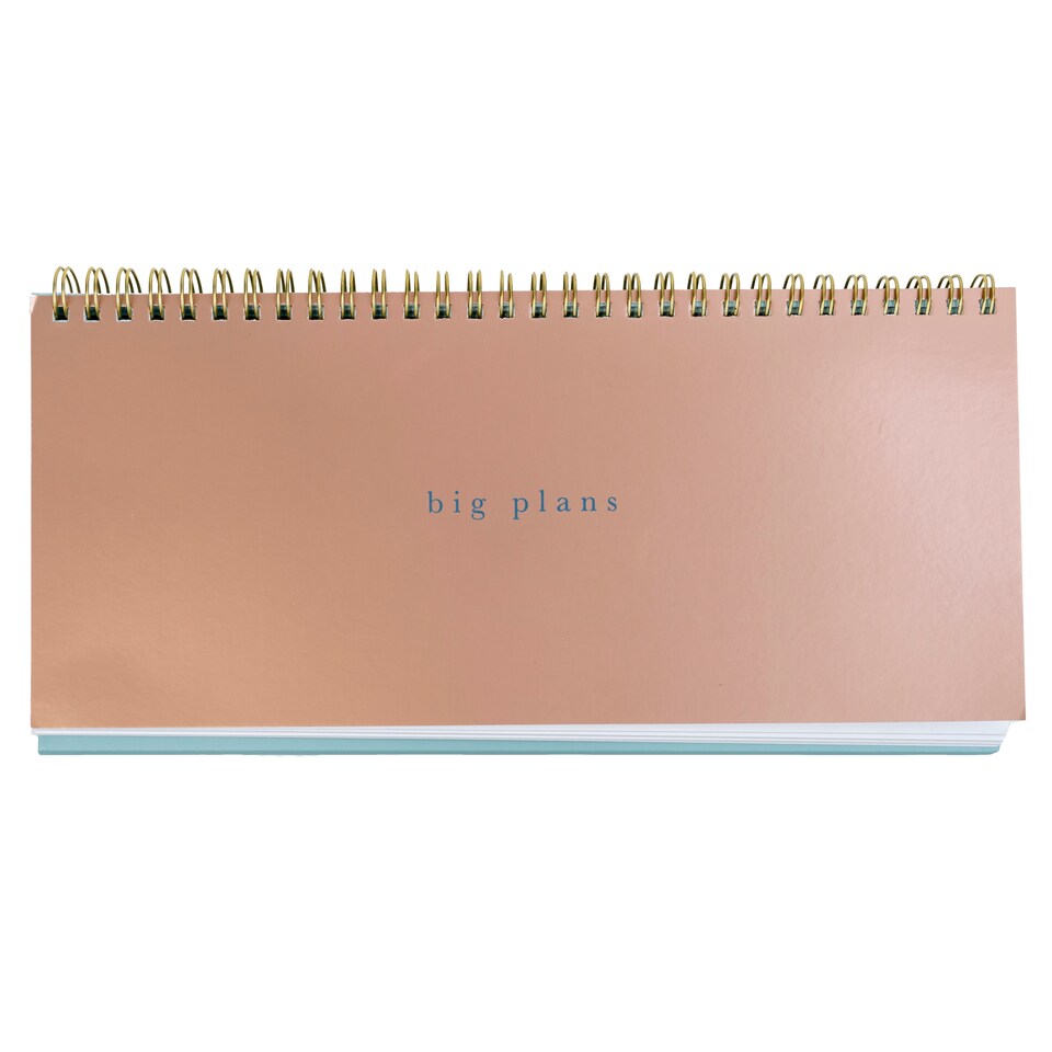 Metallic Fusion Desk Planner