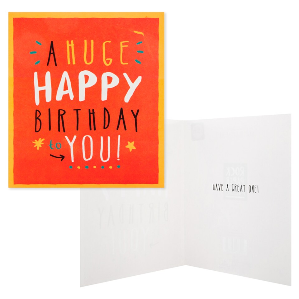 image 1 of Pigment Productions Happy Birthday Card