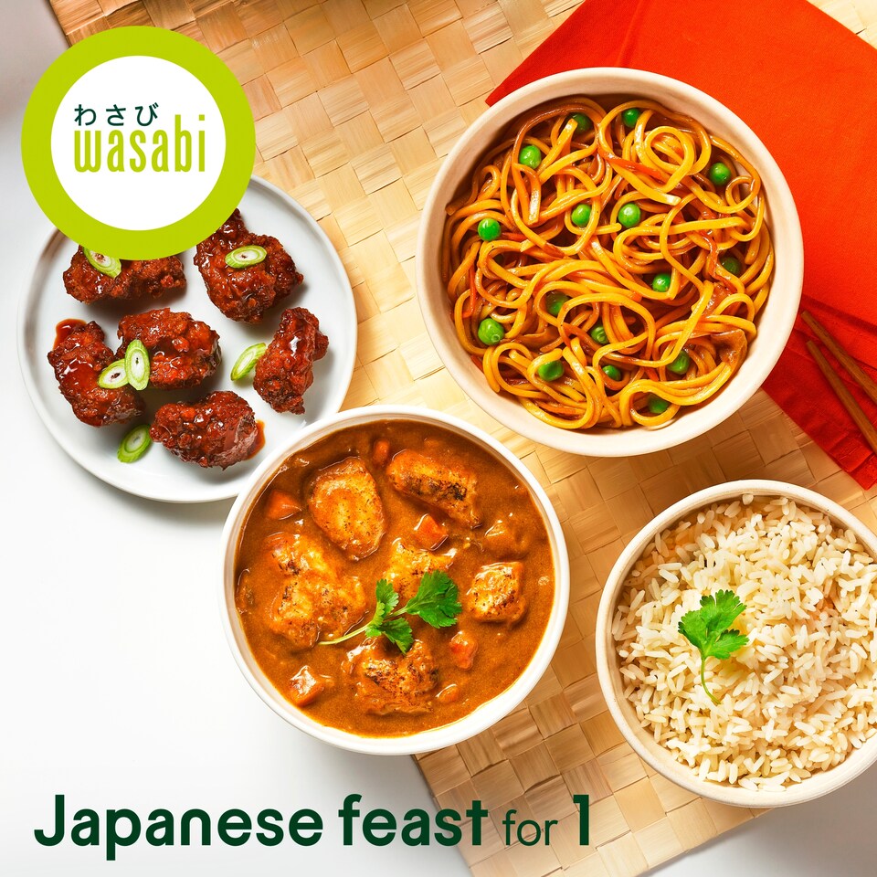 image 1 of Wasabi Japanese Feast for One 550G