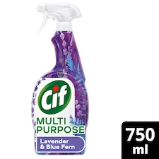 Cif Multipurpose Spray Lavender & Blue Fern 750ml