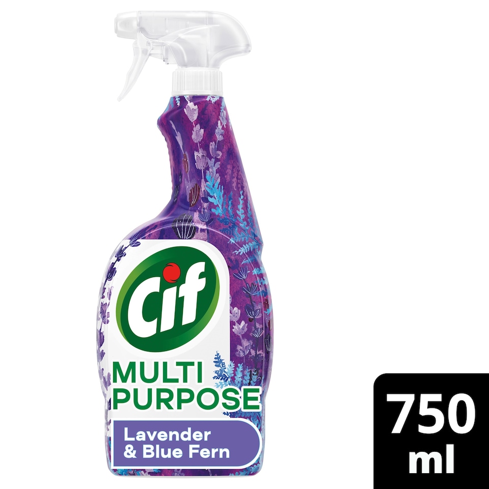 image 1 of Cif Multipurpose Spray Lavender & Blue Fern 750ml