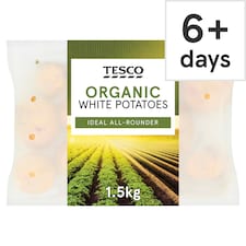 Tesco Organic Potatoes 1.5Kg