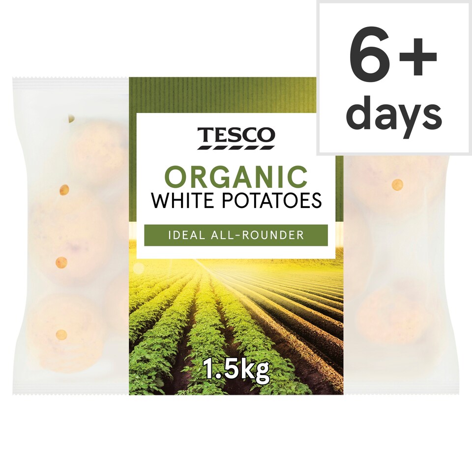Tesco Organic Potatoes 1.5Kg