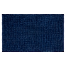 F&F Home Navy Microchenille Bath Mat