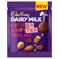 Cadbury Fruitier & Nuttier Chocolate Trail Mix 3 Pack 105g