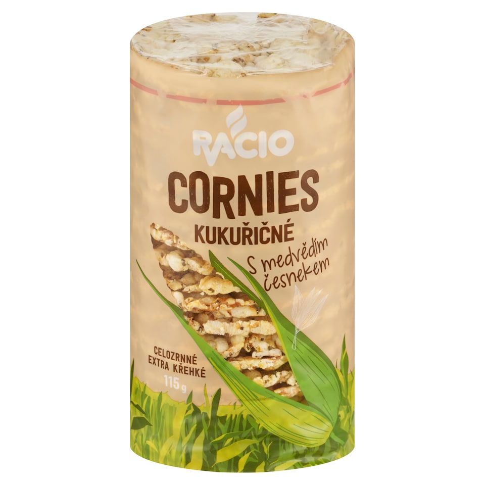 image 1 of Racio Cornies Cornbread with Wild Garlic 115 g