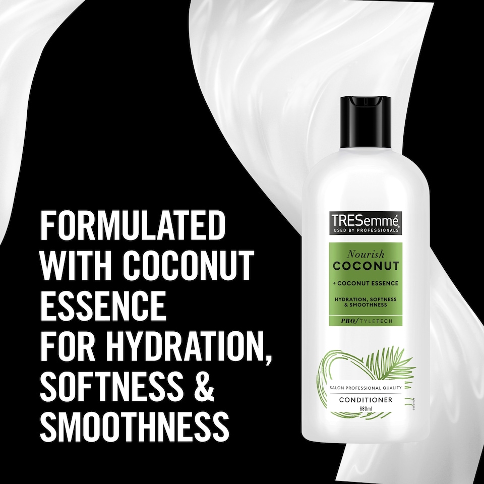 image 1 of Tresemme Nourish Coconut Conditioner 680Ml