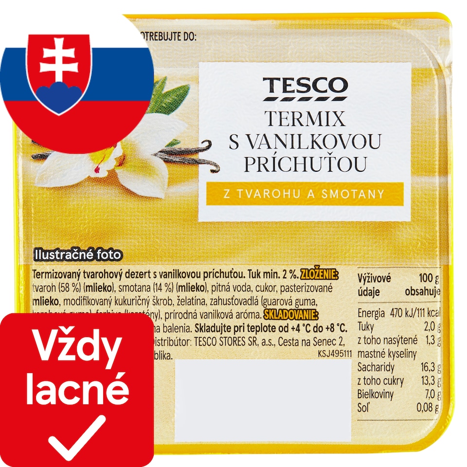 Tesco Termix with Vanilla Taste 90 g