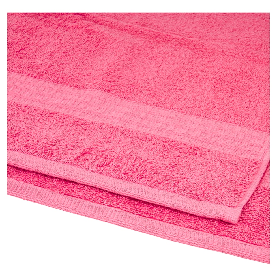 image 1 of F&F Home Pink Great Value Bath Sheet