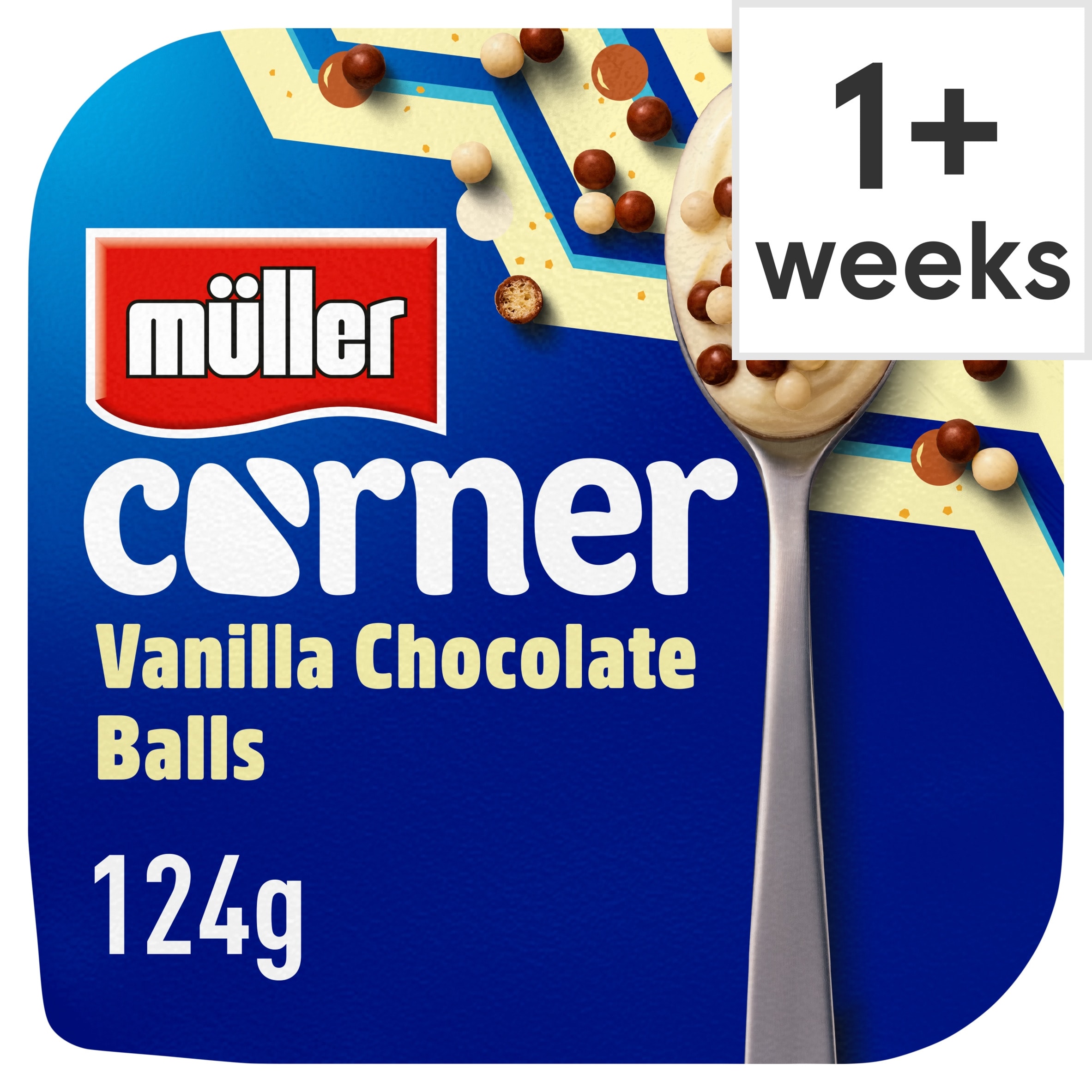Muller Corner Vanilla Chocolate Yogurt 124g