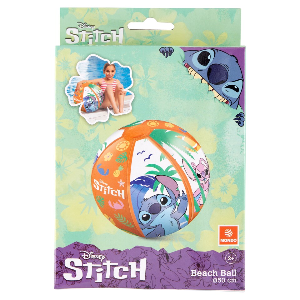 Mondo Disney Stitch Beach Ball 50 cm