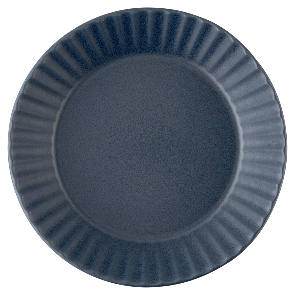F&F Home Midnight Plisse kőporcelán tésztás tál