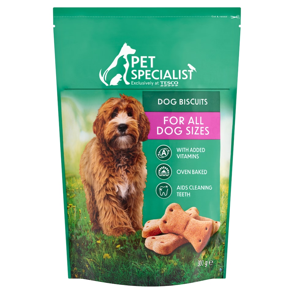 Pet Specialist kutyakeksz jutalomfalat kiegészítő állateledel felnőtt kutyák számára 300 g