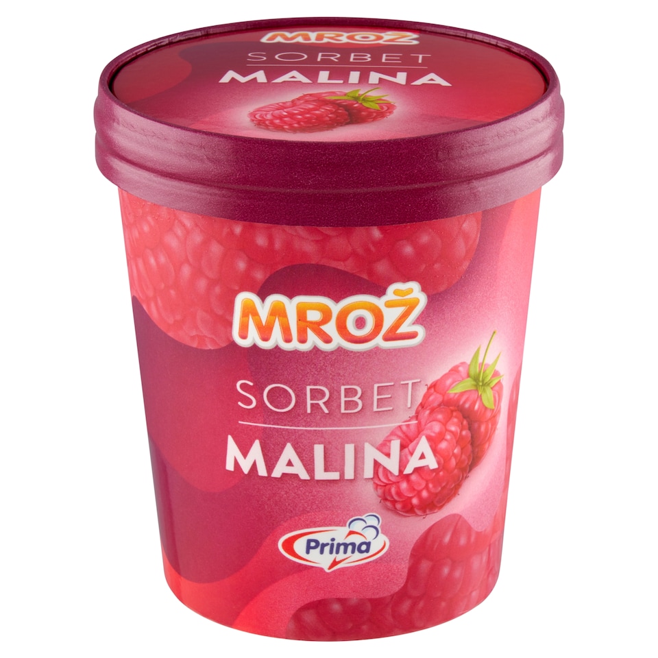 image 1 of Prima Mrož Raspberry Sorbet 460ml
