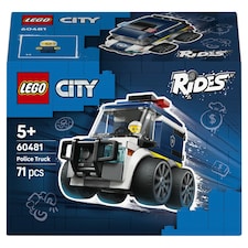 LEGO City 60481 Járgányok - Rendőrségi teherautó