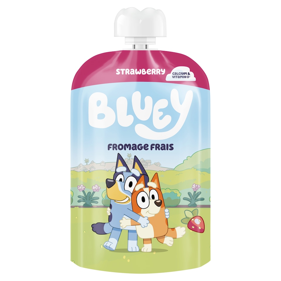 Bluey Strawberry Yogurt Pouch 85g