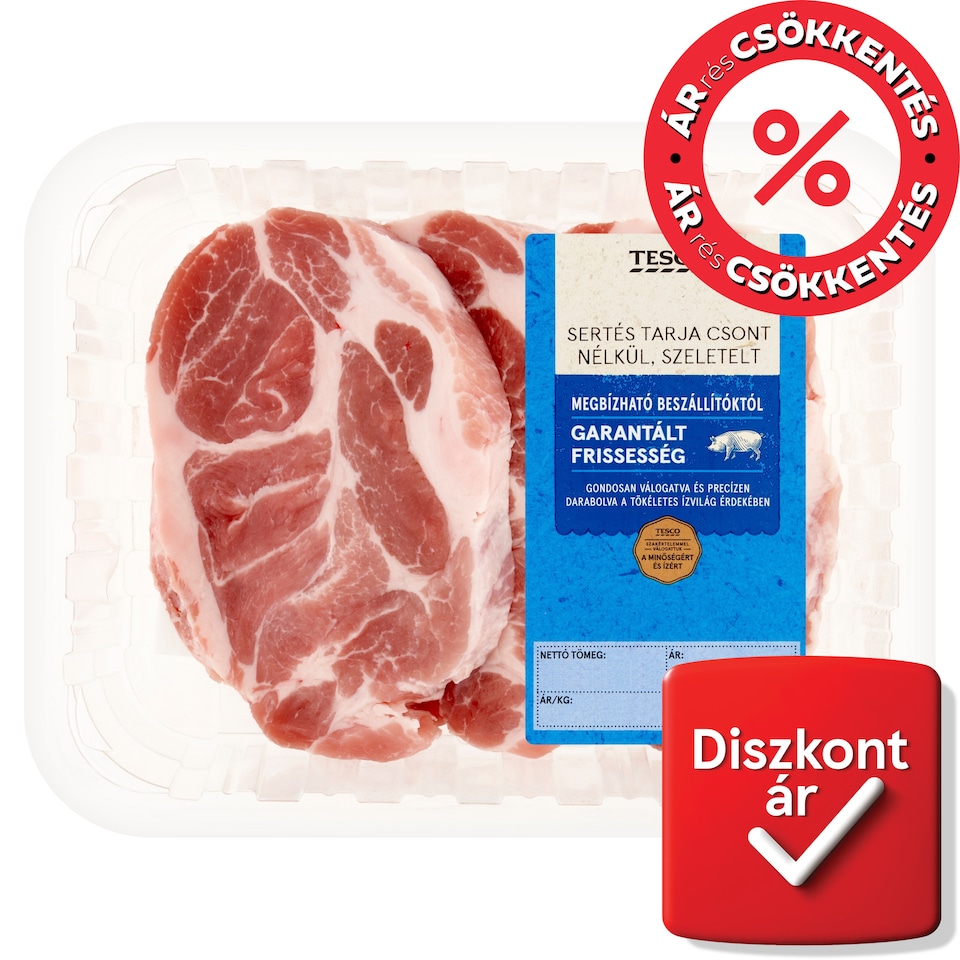 Tesco Sliced Pork Spare Ribs without Bones 400 g
