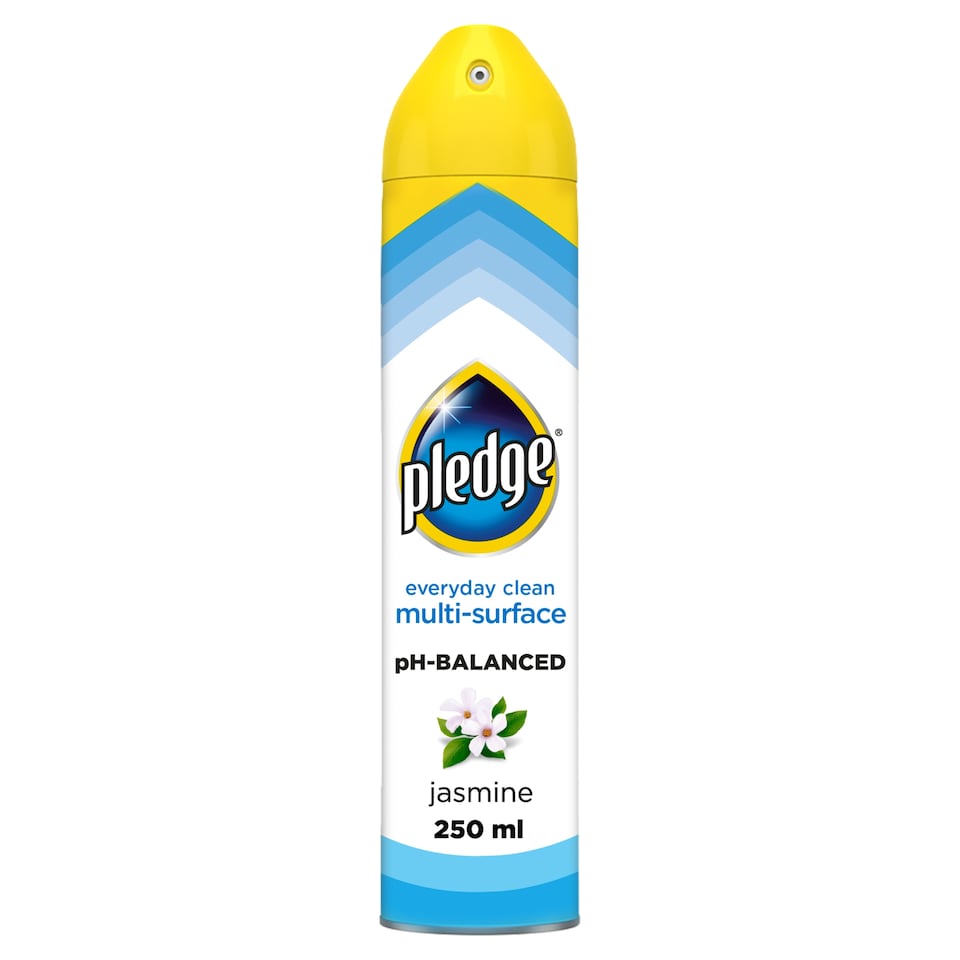 image 1 of Pledge Multi-Surface Cleaning Aerosol Jasmine 250ml