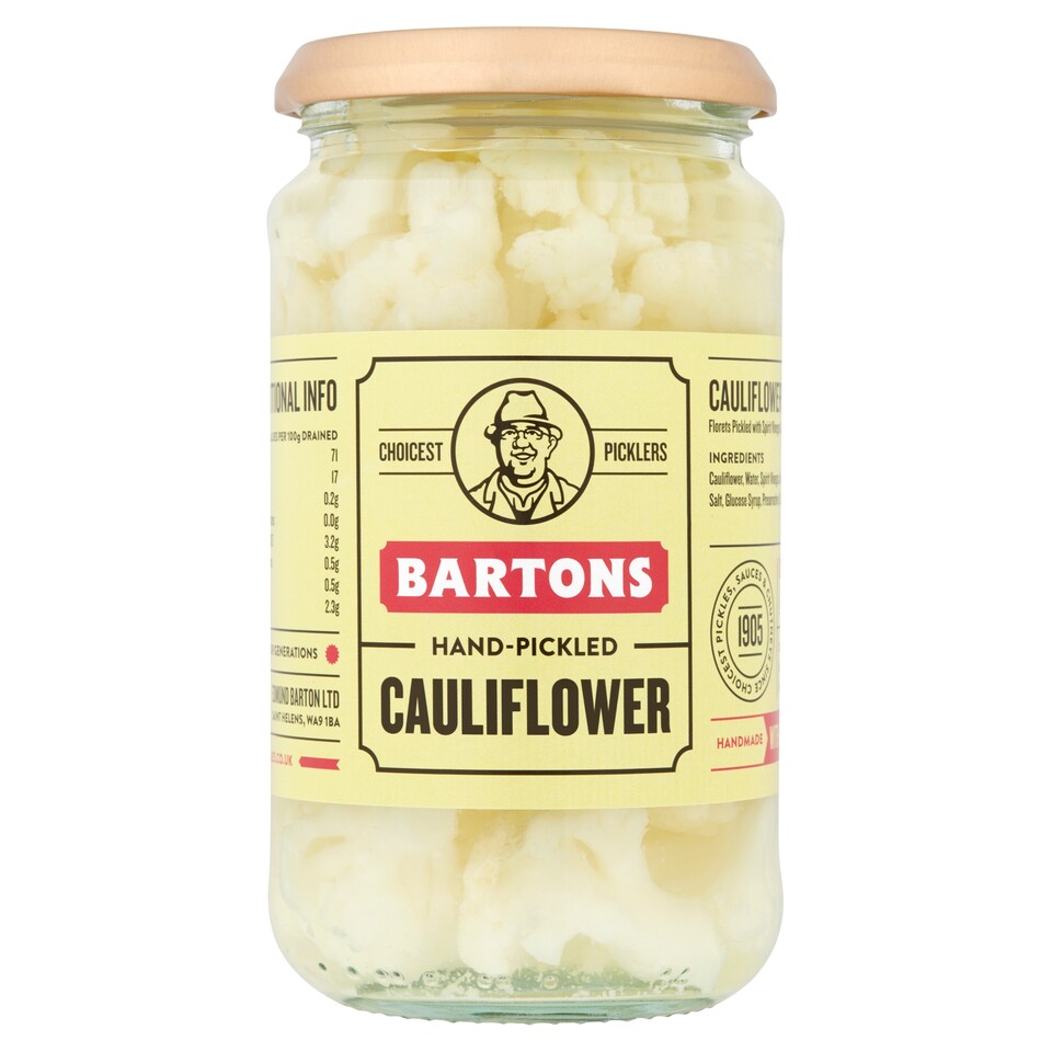 Bartons Pickled Cauliflower 439G