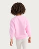 image 3 of F&F Girls Cotton Rich Besties Forever Slogan Sweatshirt in Pink
