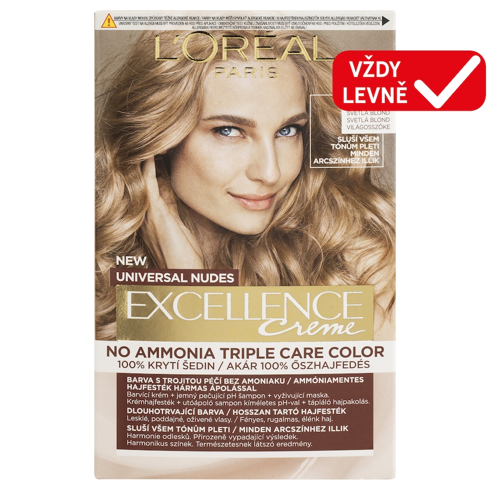 EXCELL UNIV NUDES 8 U LIGHT BLDE 020