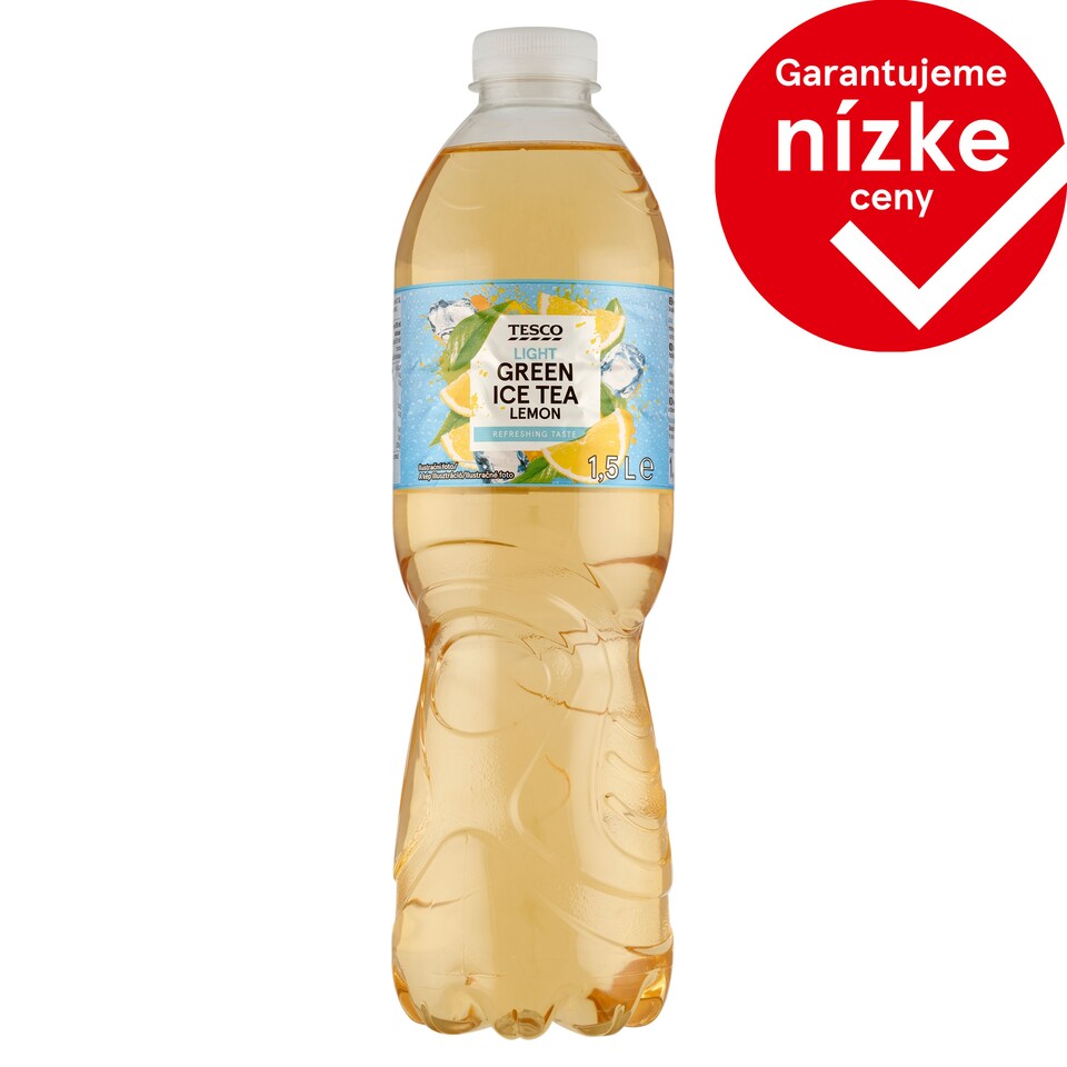 Tesco Light Green Ice Tea Lemon 1.5 L
