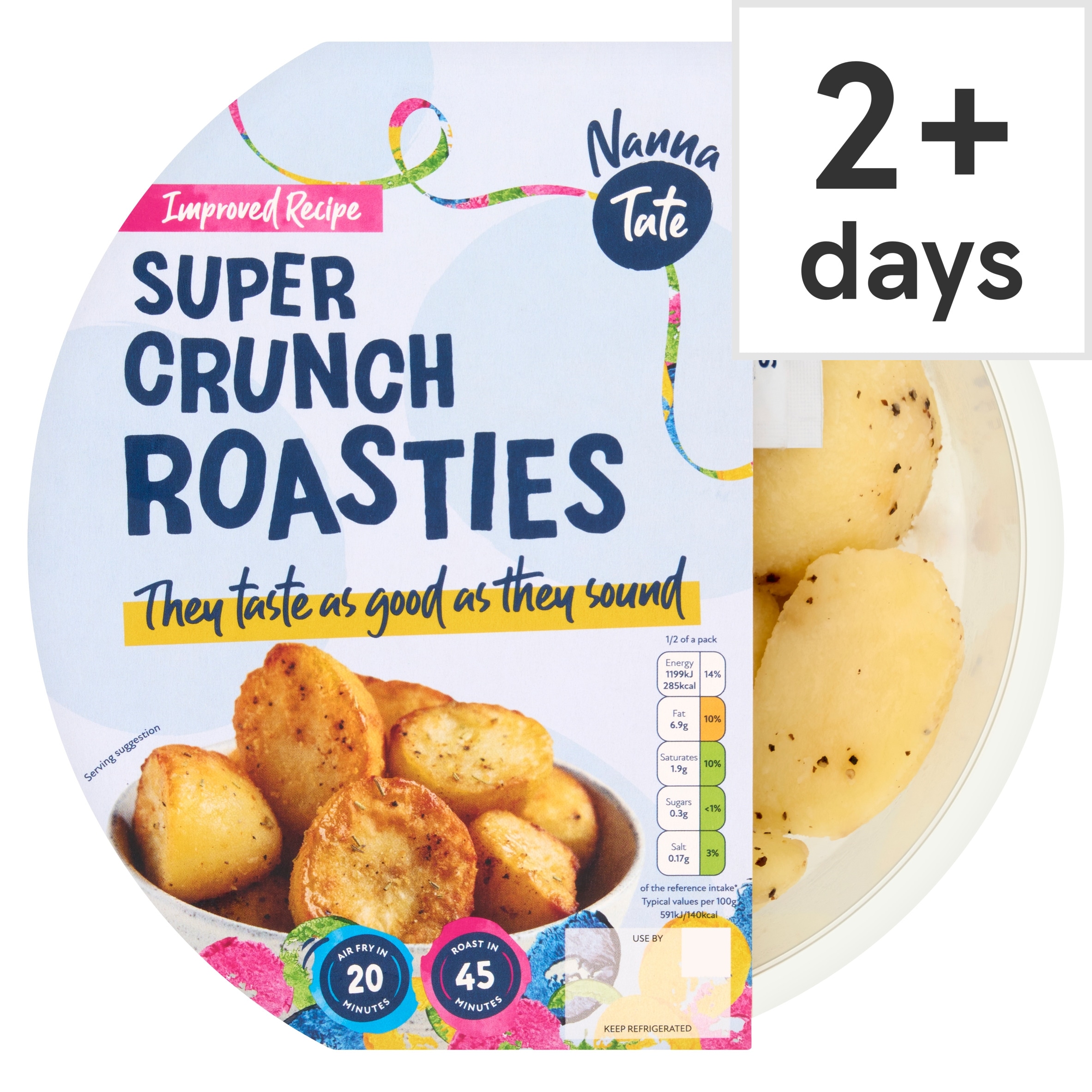 Nanna Tate Crunchy Roasts 450g