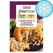 Tesco Free From 2 Ham Hock And Cheddar Crisp Bakes 270G