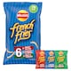 image 1 of Walkers French Fries Variety Multipack Crisps 6x18g