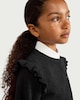 image 1 of F&F School Girls Pure Cotton Cardigan in Grey