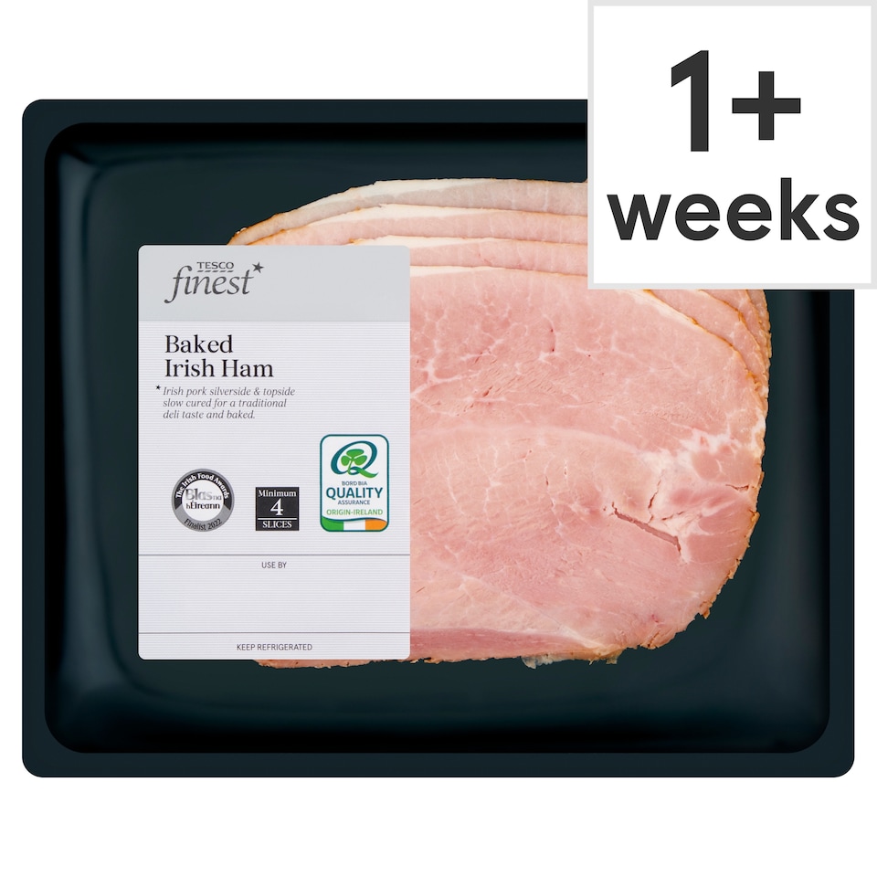 Tesco Finest Baked Irish Ham 140g