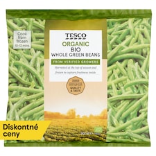 Tesco Organic Bio Whole Green Beans 300 g
