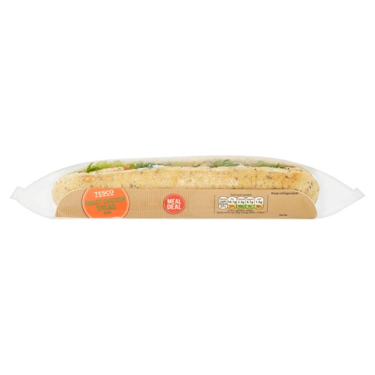 Tesco Chicken Salad Sub Roll Tesco Groceries