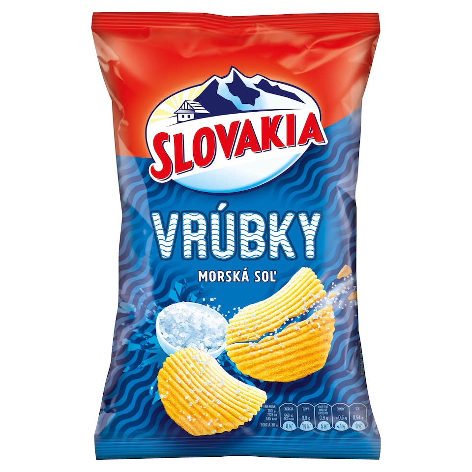 Slovakia Vrúbky Sea Salt 120 g