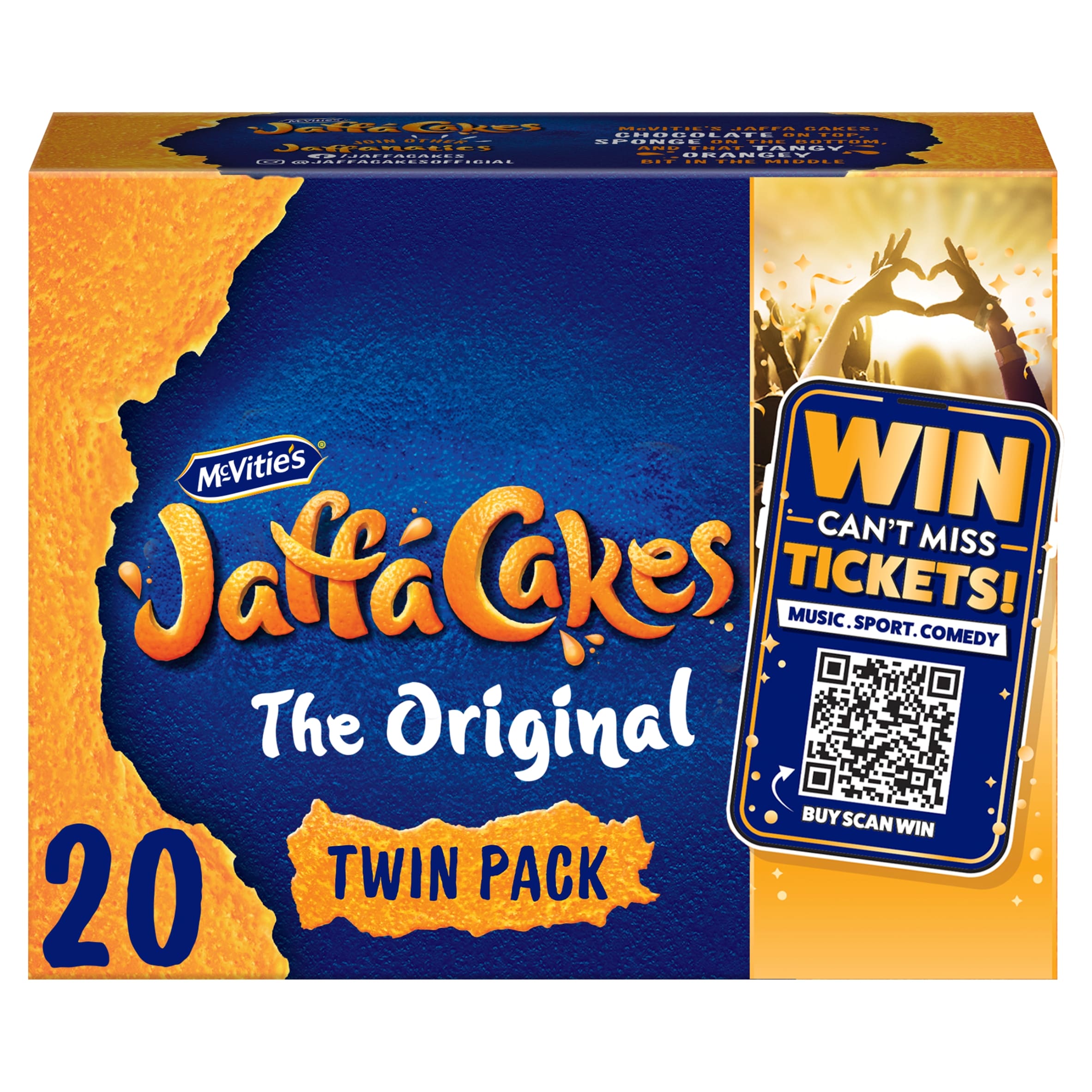 McVitie's Jaffa Cakes Original Biscuits Twin Pack 220g