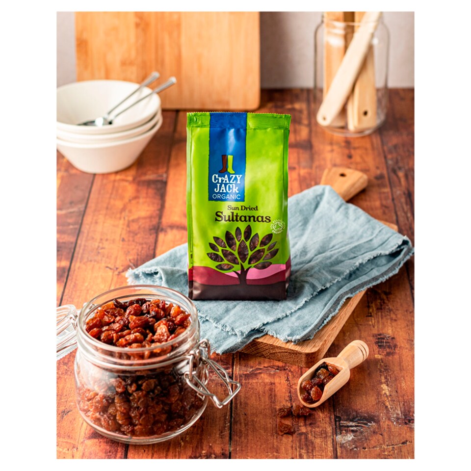 image 1 of Crazy Jack Organic Dried Sultanas 375G