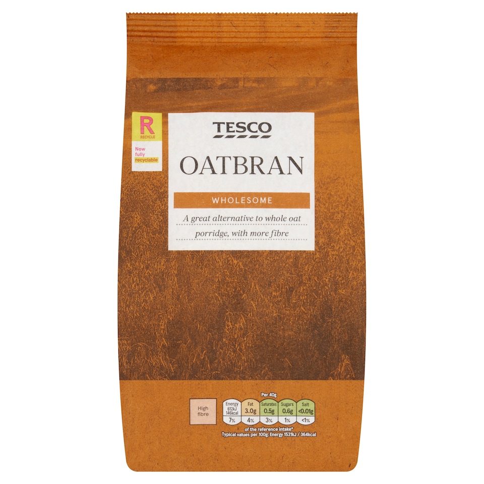 Tesco Oat Bran 675G