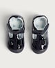 image 2 of F&F Baby Patent T-Bar Pram Shoes in Black