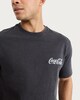 image 1 of Coca-Cola Pure Cotton T-Shirt in Black