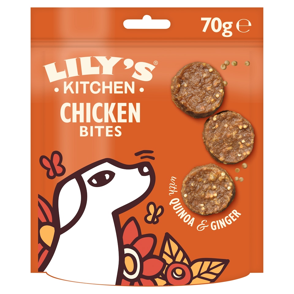 Lilys Kitchen Dog Treats Chicken Treats 70G