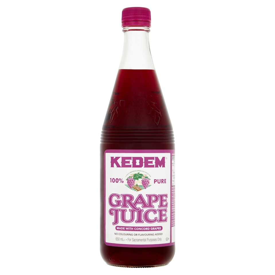 Kedem Pure Grape Juice - Concord 650ml