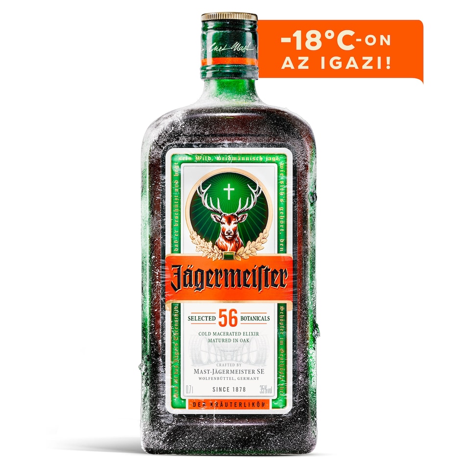 Jägermeister gyógynövénylikőr 35% 700 ml  1. kép