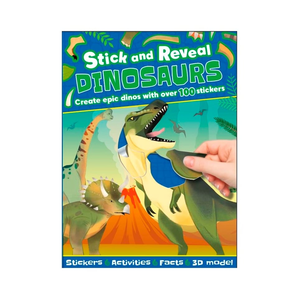 Sticker & Reveal Dinosaurs