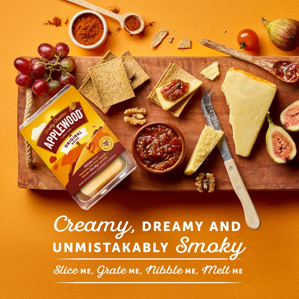 image 1 of Applewood Smoked Cheddar Cheese 185g