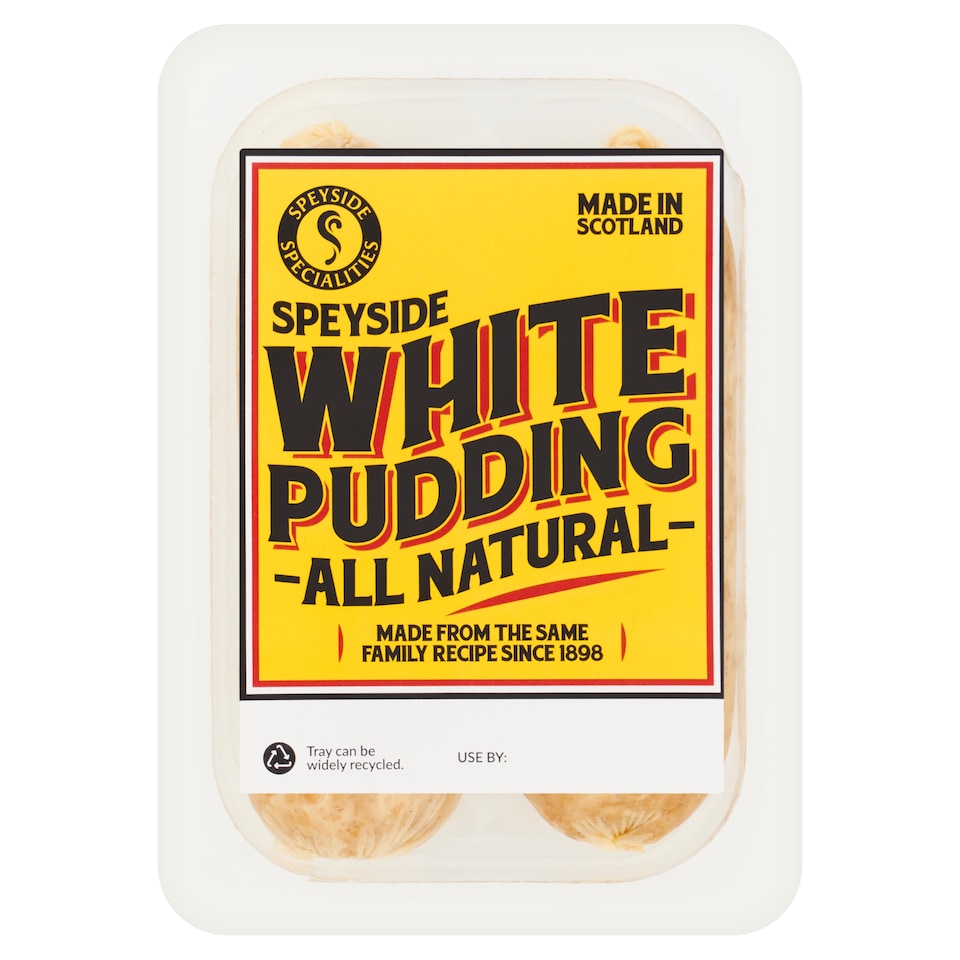 Speyside Specialities Premium White Pudding 220G