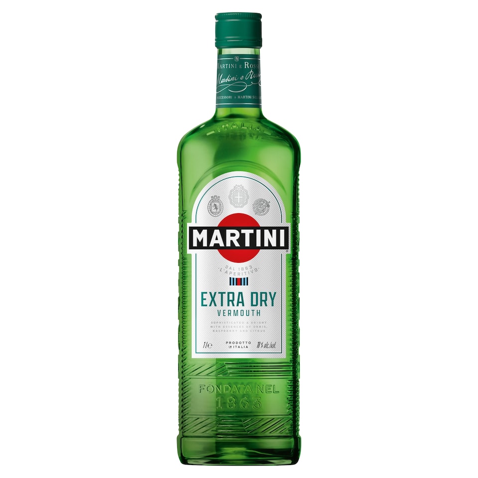 Martini Extra Dry Vermouth 18% 1 l