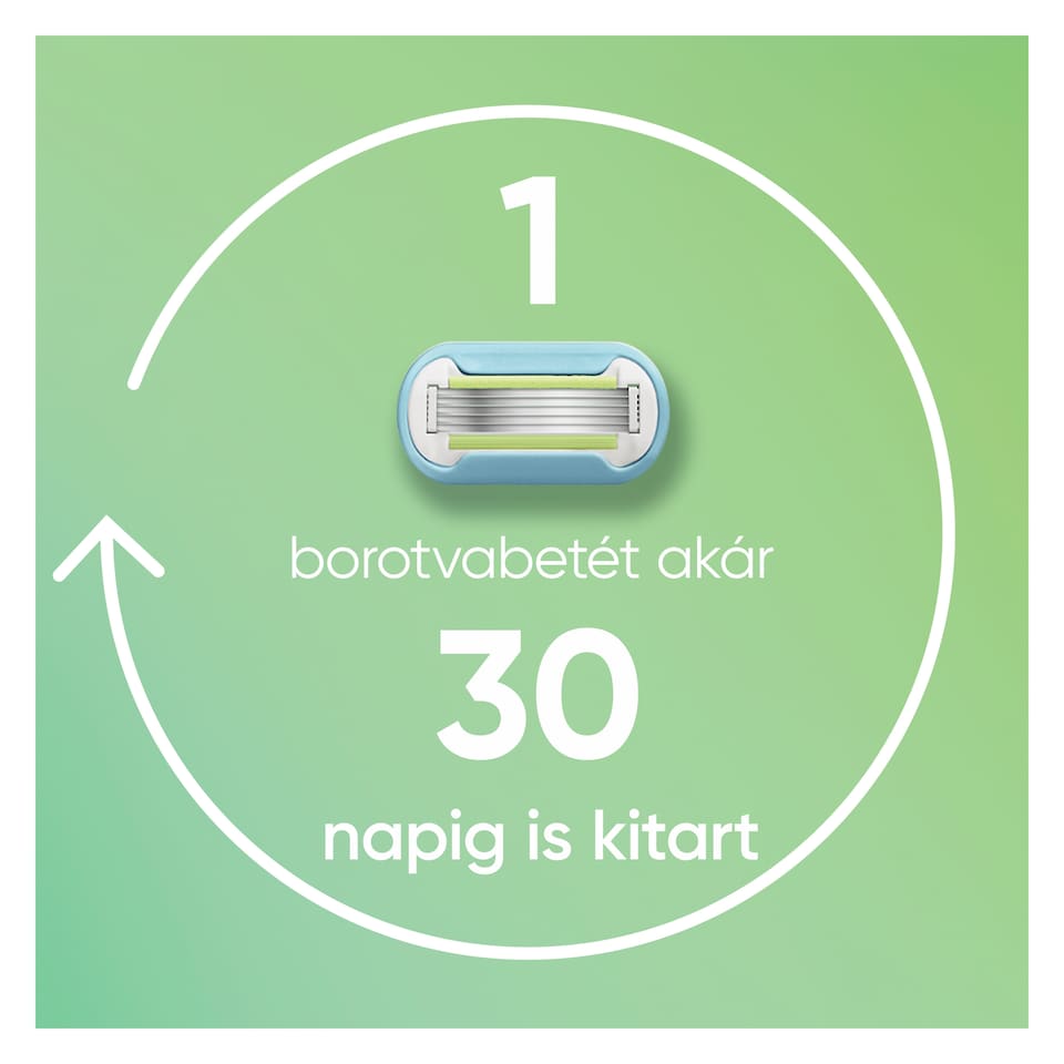 Gillette Venus Extra Smooth Női Borotvabetét, 4 Borotvabetét  1. kép