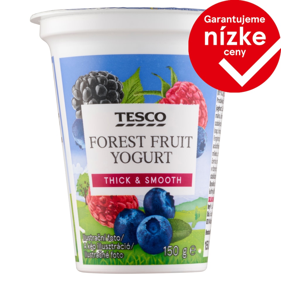 Tesco Forest Fruit Yogurt 150 g